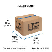 Codo 90° PPR, 3/4', FOSET