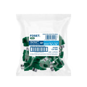 Codo oreja 90° PPR,  3/4', macho con inserto metálico, FOSET