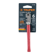 Cortador de vidrio 5' con 6 cuchillas, TRUPER