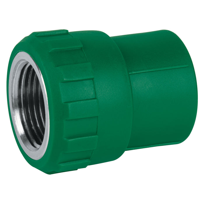 Adaptador PPR 1/2' hembra con inserto metálico, FOSET
