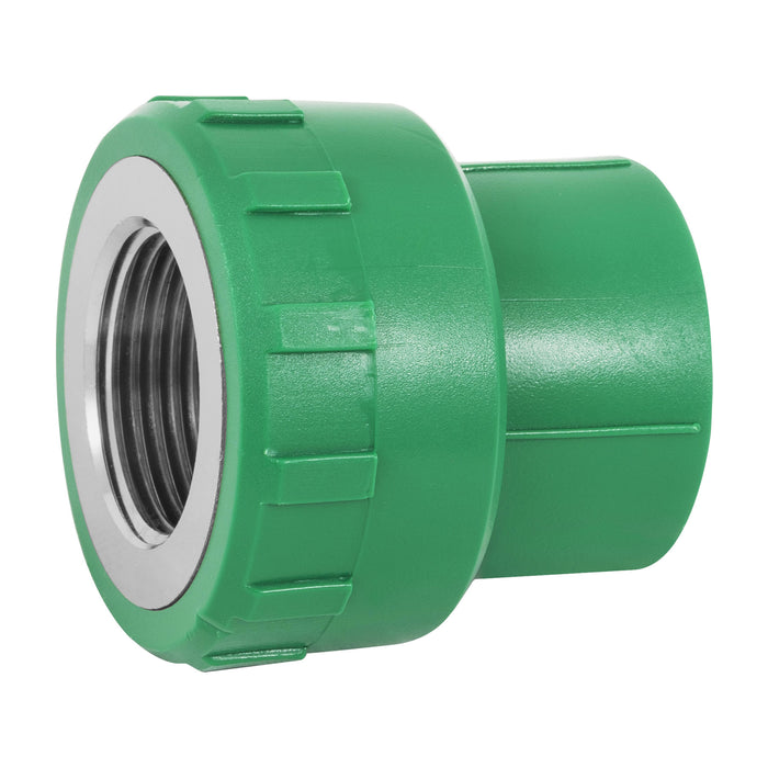 Adaptador PPR 1' hembra con inserto metálico, FOSET