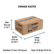 Adaptador PPR 3/4' macho con inserto metálico, FOSET