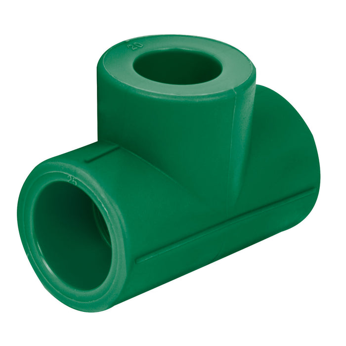 Tee reducida de PPR 3/4' x 1/2' x 1/2', FOSET
