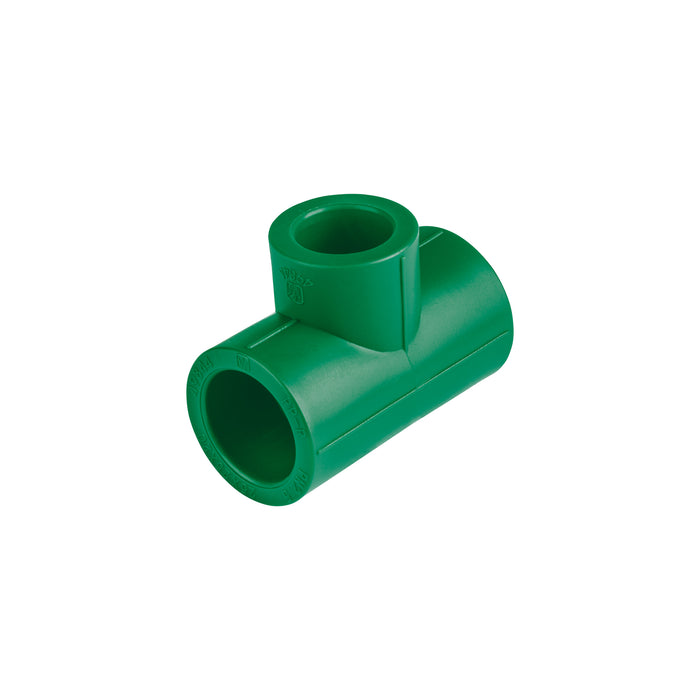 Tee reducida de PPR 3/4' x 3/4' x 1/2', FOSET