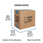 Tee sencilla de PPR 1-1/4', FOSET