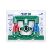 Kit de instalación p/regadera PPR 1/2' sin manerales, FOSET