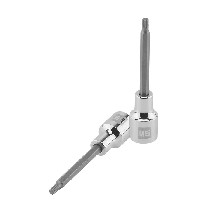 Dado punta larga bristol M5, cuadro 1/2', TRUPER