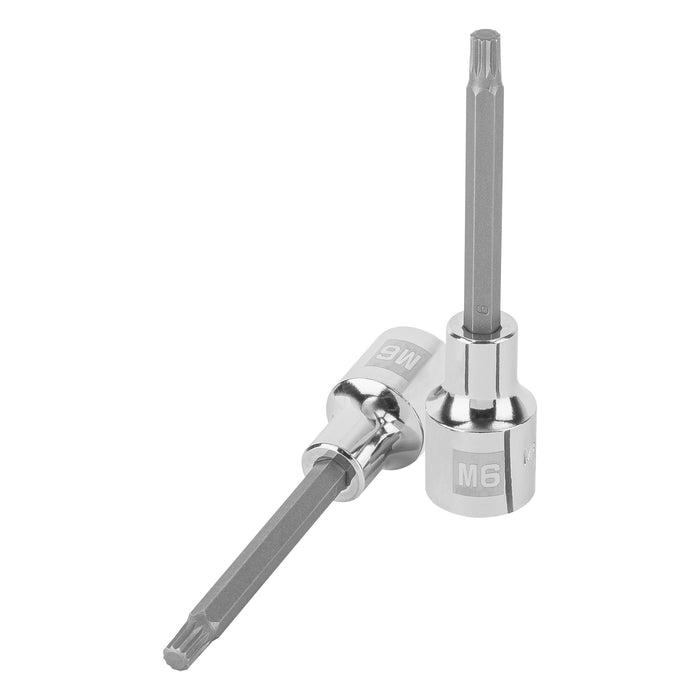 Dado punta larga bristol M6, cuadro 1/2', TRUPER