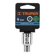 Dado de 9 mm, 12 puntas, cuadro 1/2', TRUPER