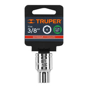 Dado de 3/8', 6 puntas, cuadro 1/2', TRUPER