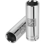 Dado largo de 3/4', 6 puntas, cuadro 1/2', TRUPER