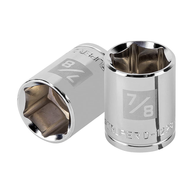 Dado de 7/8', 6 puntas, cuadro 1/2', TRUPER