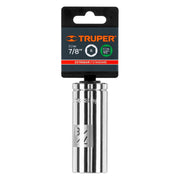 Dado largo de 7/8', 6 puntas, cuadro 1/2', TRUPER