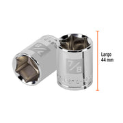 Dado de 7/8', 6 puntas, cuadro 1/2', TRUPER