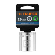 Dado de 29 mm, 12 puntas, cuadro 1/2', TRUPER