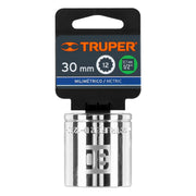 Dado de 30 mm, 12 puntas, cuadro 1/2', TRUPER