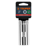 Dado largo de 1', 12 puntas, cuadro 1/2', TRUPER