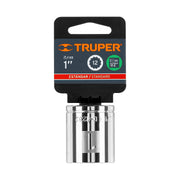 Dado de 1', 12 puntas, cuadro 1/2', TRUPER