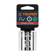 Dado de 1-3/16', 12 puntas, cuadro 1/2', TRUPER