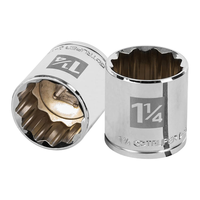 Dado de 1-1/4', 12 puntas, cuadro 1/2', TRUPER