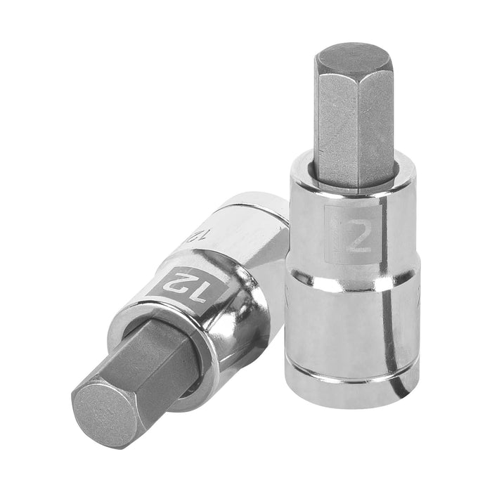 Dado punta hexagonal de 12 mm, cuadro 1/2', TRUPER