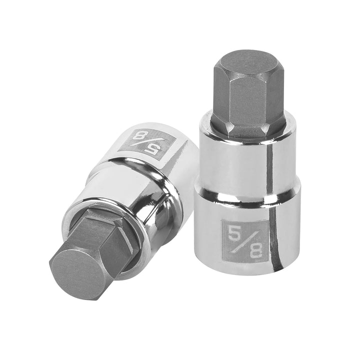 Dado punta hexagonal de 5/8', cuadro 1/2', TRUPER