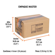 Dado de 5/32', 12 puntas, cuadro 1/4', TRUPER