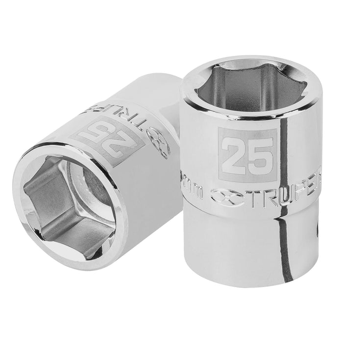 Dado de 25 mm, 6 puntas, cuadro 3/4', TRUPER