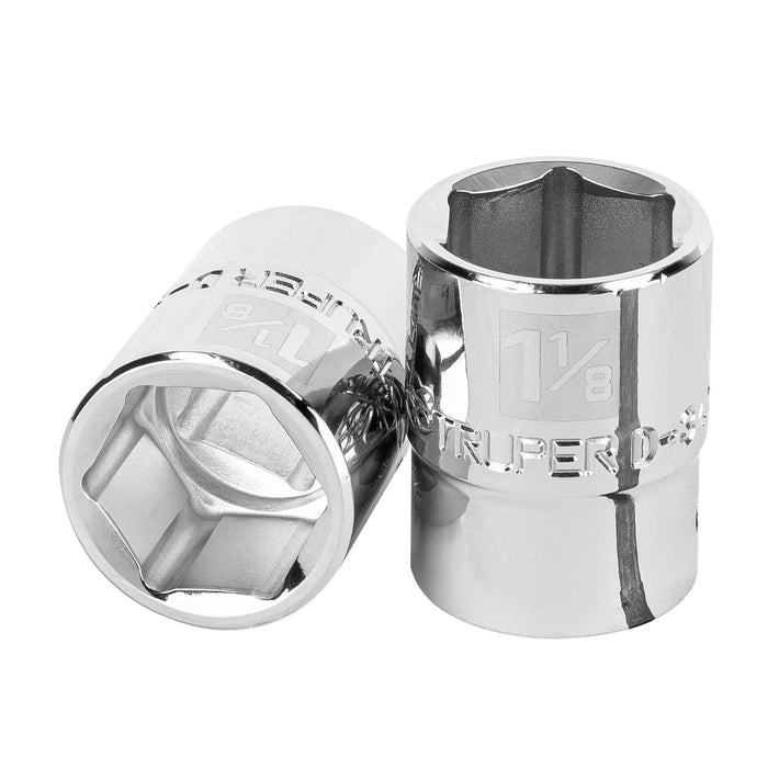 Dado de 1-1/8', 6 puntas, cuadro 3/4', TRUPER