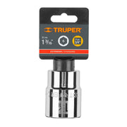 Dado de 1-3/16', 6 puntas, cuadro 3/4', TRUPER