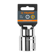 Dado de 1-1/4', 6 puntas, cuadro 3/4', TRUPER