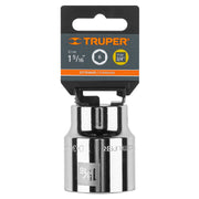 Dado de 1-5/16', 6 puntas, cuadro 3/4', TRUPER