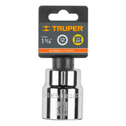Dado de 1-3/8', 12 puntas, cuadro 3/4', TRUPER