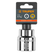 Dado de 1-7/16', 6 puntas, cuadro 3/4', TRUPER