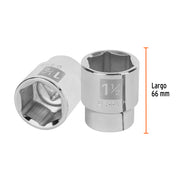 Dado de 1-1/2', 6 puntas, cuadro 3/4', TRUPER