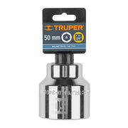 Dado de 50 mm, 6 puntas, cuadro 3/4', TRUPER