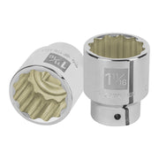 Dado de 1-11/16', 12 puntas, cuadro 3/4', TRUPER