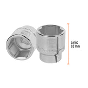 Dado de 1-13/16', 6 puntas, cuadro 3/4', TRUPER