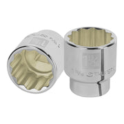 Dado de 1-13/16', 12 puntas, cuadro 3/4', TRUPER