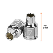 Dado de 7 mm, 12 puntas, cuadro 3/8', TRUPER