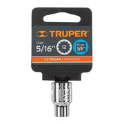 Dado de 5/16', 12 puntas, cuadro 3/8', TRUPER