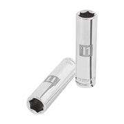 Dado largo de 11 mm, 6 puntas, cuadro 3/8', TRUPER