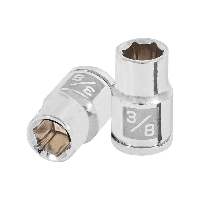 Dado de 3/8', 6 puntas, cuadro 3/8', TRUPER
