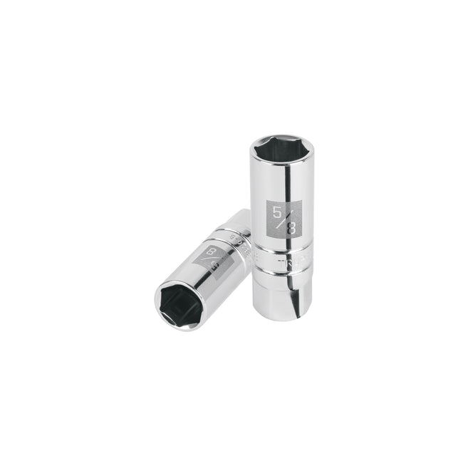 Dado para bujías de 5/8', 6 puntas, cuadro 3/8', TRUPER