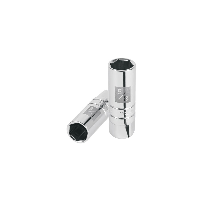 Dado para bujías de 5/8', 6 puntas, cuadro 3/8', TRUPER