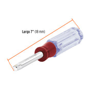 Desarmador de 7' para dados cuadro 1/4', TRUPER