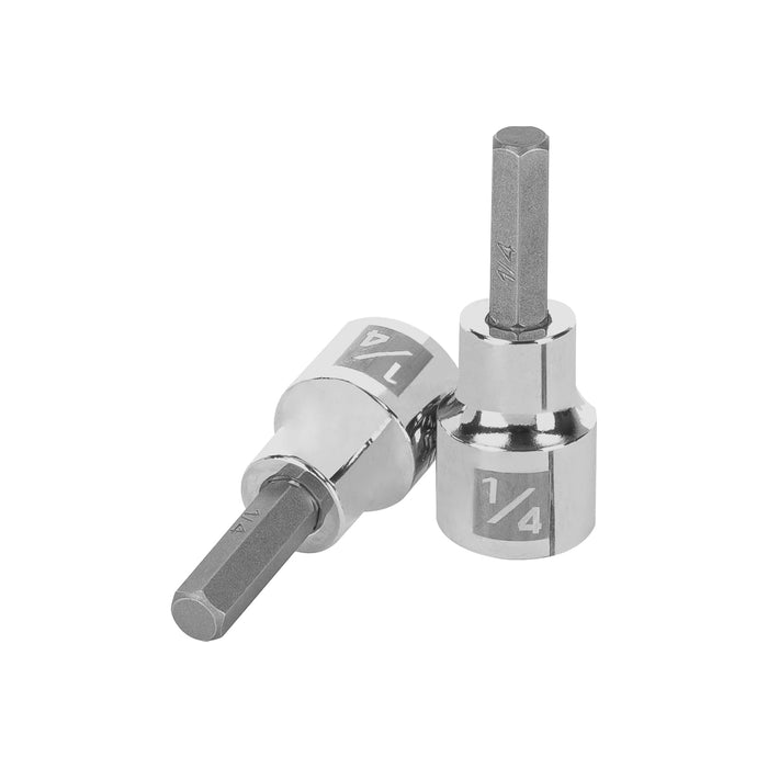Dado punta hexagonal de 1/4', cuadro 3/8', TRUPER