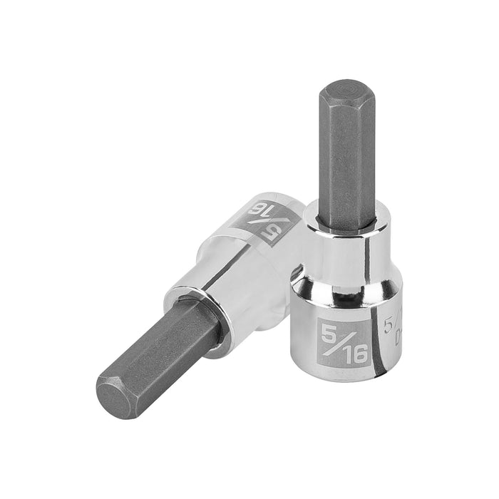 Dado punta hexagonal de 5/16', cuadro 3/8', TRUPER