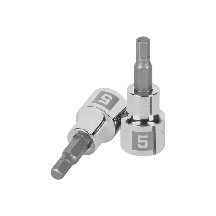 Dado punta hexagonal de 5 mm, cuadro 3/8', TRUPER