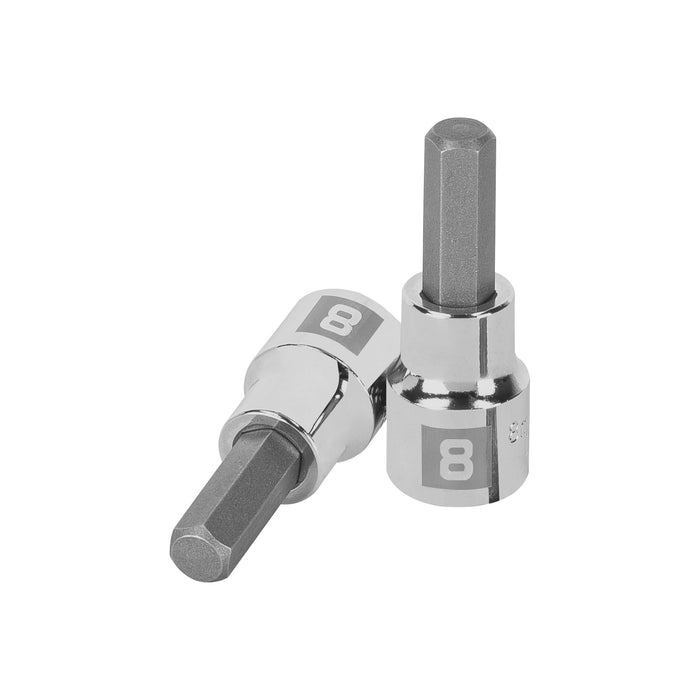 Dado punta hexagonal de 8 mm, cuadro 3/8', TRUPER